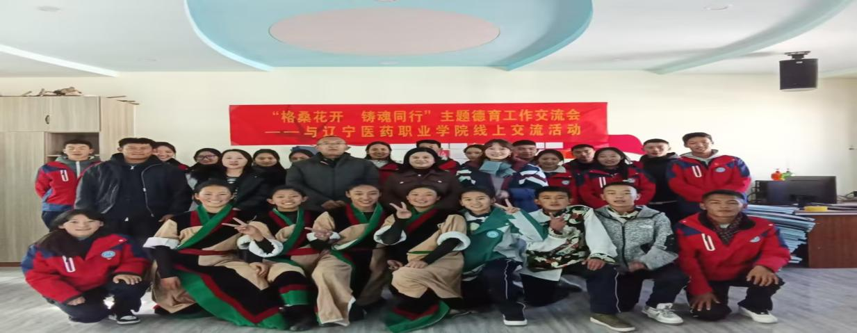 辽宁医药职业学院与那曲市职业技术学校 “格桑花开 铸魂同行”主题德育工作线上交流会圆满举行
